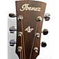 Used Ibanez AW54CEOPM Natural Acoustic Electric Guitar