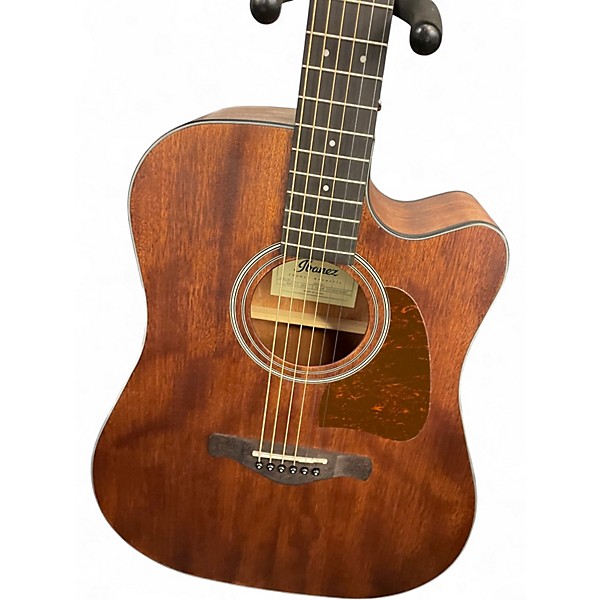 Used Ibanez AW54CEOPM Natural Acoustic Electric Guitar