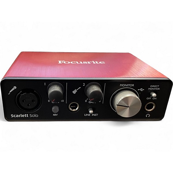 Used Focusrite Scarlett Solo Audio Interface