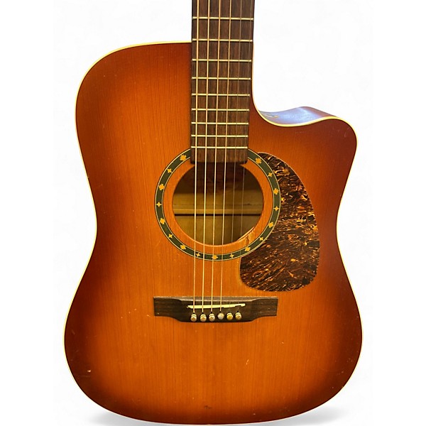 Used Norman protege b18 cw Tobacco Burst Acoustic Electric Guitar