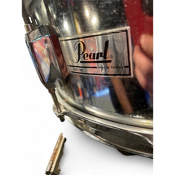 Used Pearl 14in STEEL SNARE STEEL Drum