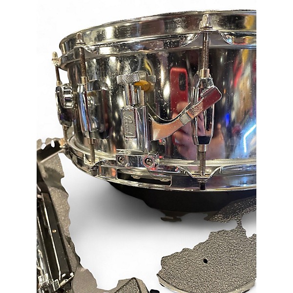 Used Pearl 14in STEEL SNARE STEEL Drum