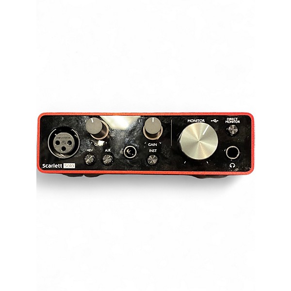 Used Focusrite Scarlett Solo Gen 3 Audio Interface