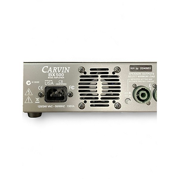 Used Carvin BX500 Bass Amp Head
