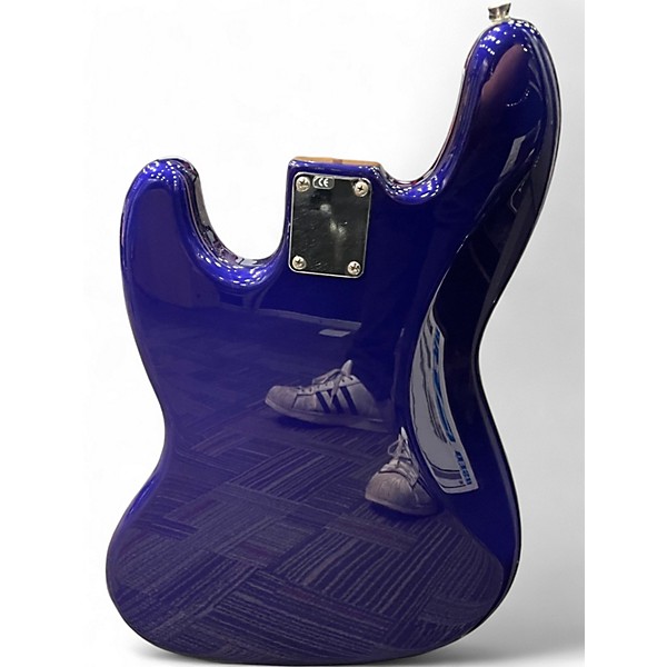 Used Fender Jazz Bass Dark Blue Electric Bass Guitar