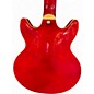 Used Hagstrom Alvar Red Hollow Body Electric Guitar