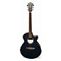 Used Ibanez AE275-DBF Blue Acoustic Electric Guitar