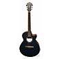 Used Ibanez AE275-DBF Blue Acoustic Electric Guitar