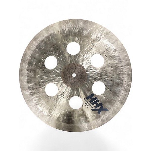Used SABIAN 17in HHX Complex O-Zone Cymbal
