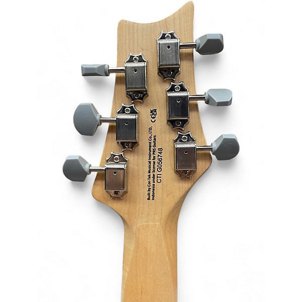 Used PRS SE Silver Sky Left Handed White Moon Electric Guitar