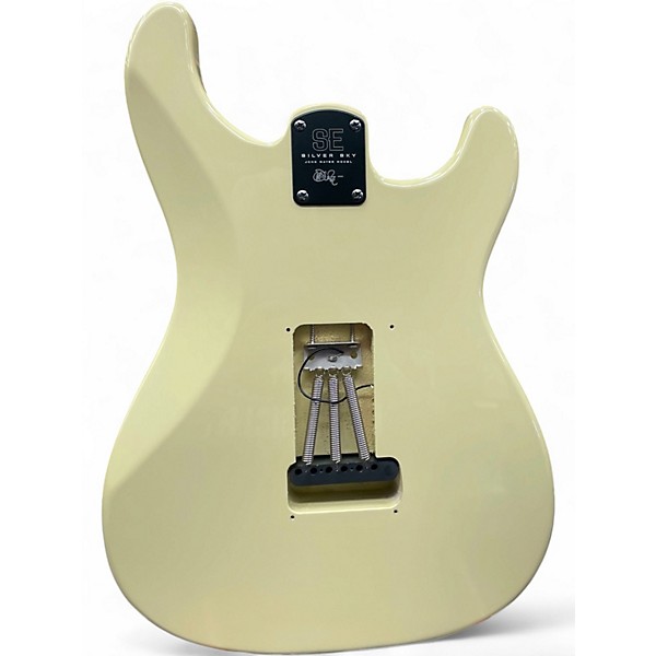 Used PRS SE Silver Sky Left Handed White Moon Electric Guitar