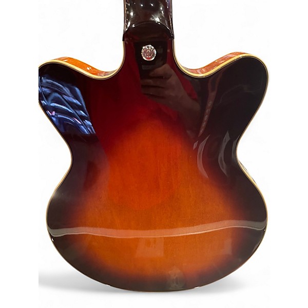 Used Gretsch Guitars G2566T Trans Amber Hollow Body Electric Guitar