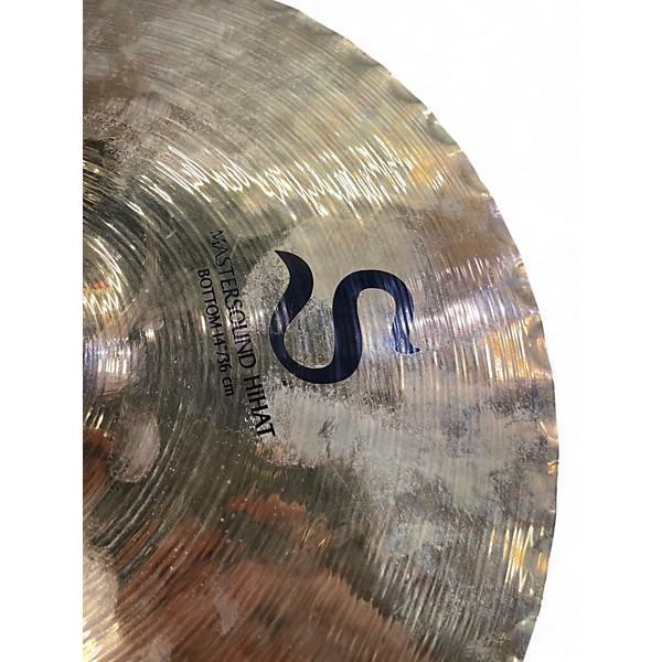 Used Zildjian 14in S Family Mastersound Hi-Hats Pair Cymbal