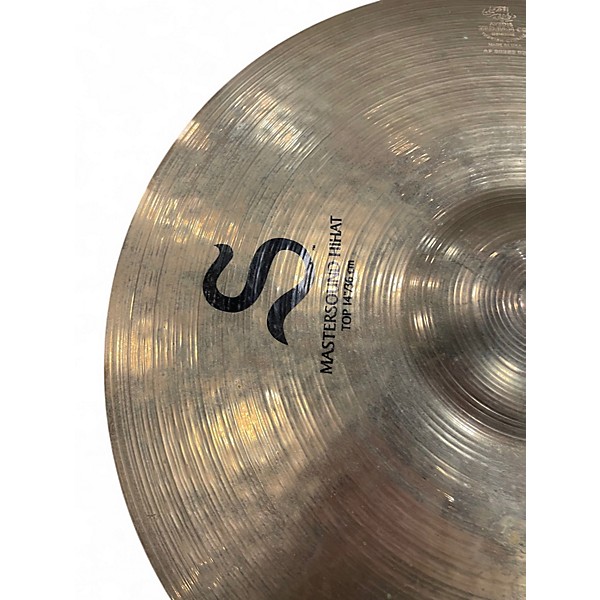 Used Zildjian 14in S Family Mastersound Hi-Hats Pair Cymbal