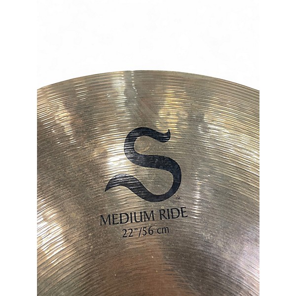 Used Zildjian 22in S Family Medium Ride Cymbal