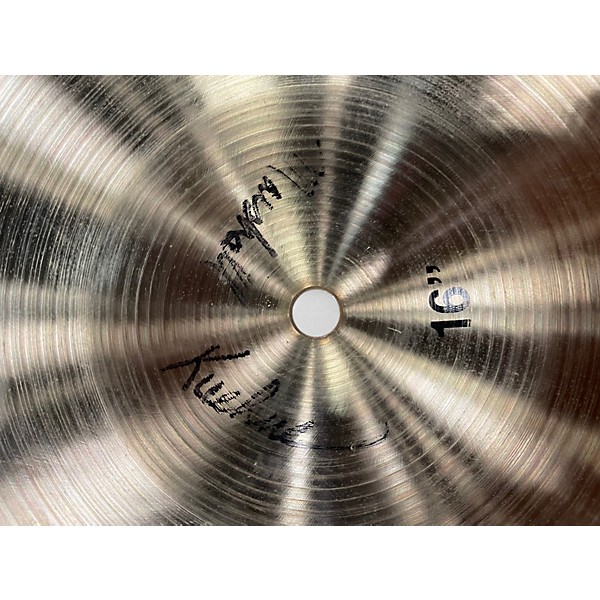Used Paiste 16in Formula 602 Thin Crash Cymbal