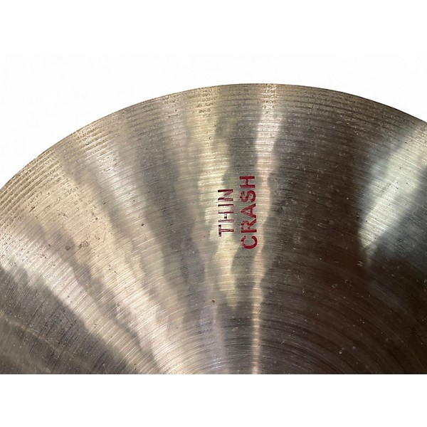 Used Paiste 16in Formula 602 Thin Crash Cymbal