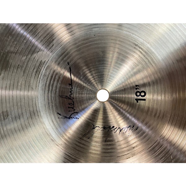Used Paiste 18in Formula 602 Thin Crash Cymbal