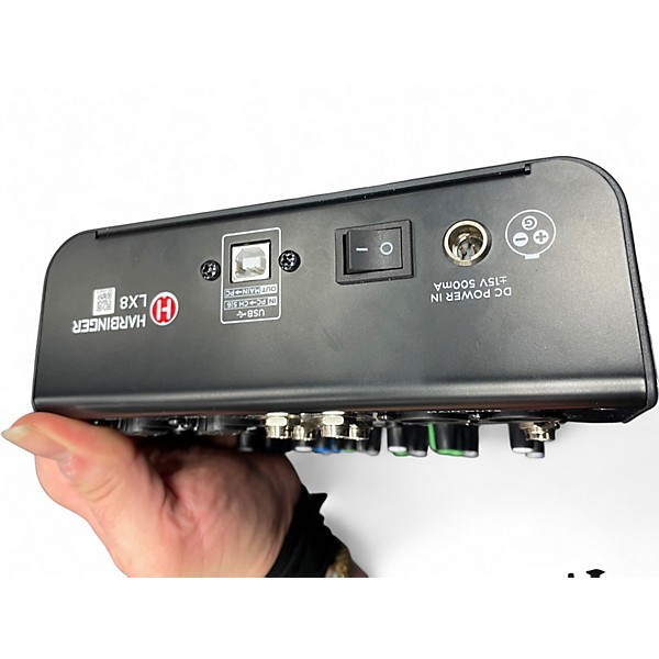 Used Harbinger LVL LX8 Powered Mixer