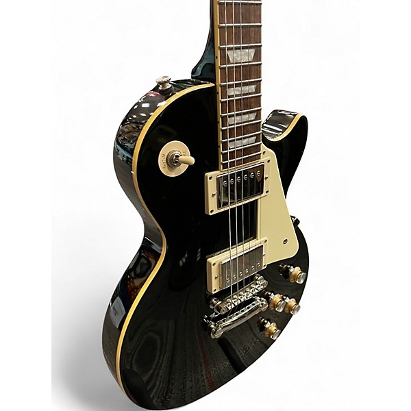 Used Epiphone Les Paul Standard Ebony Solid Body Electric Guitar