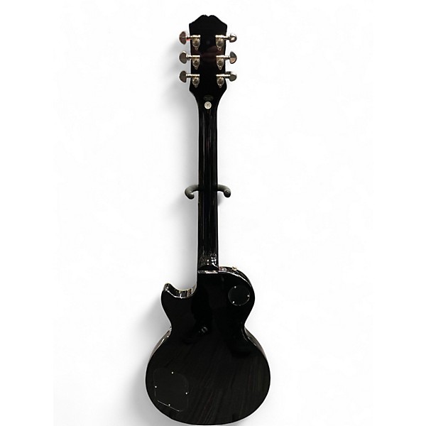 Used Epiphone Les Paul Standard Ebony Solid Body Electric Guitar