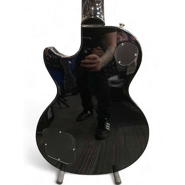 Used Epiphone Les Paul Standard Ebony Solid Body Electric Guitar