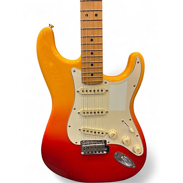 Used 2022 Fender Player Plus Stratocaster sunset fade Solid Body Electric Guitar