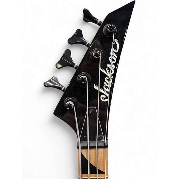 Used Jackson JS1 4 String Neon Green Electric Bass Guitar