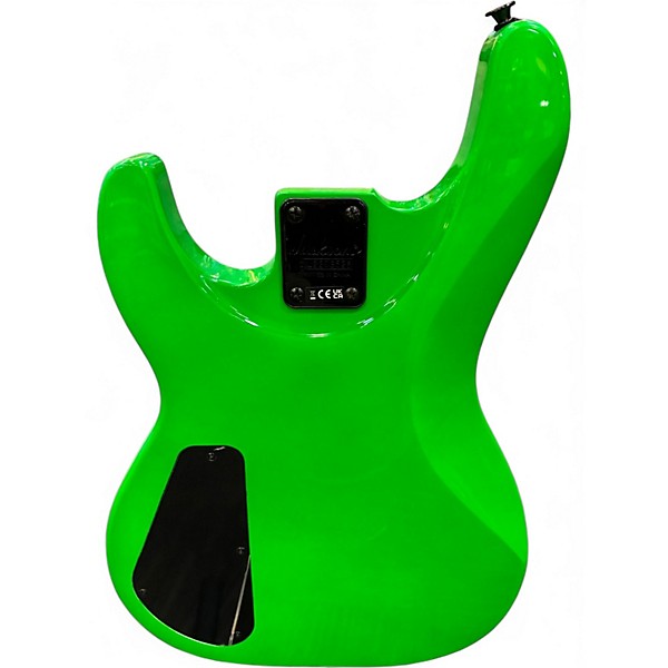 Used Jackson JS1 4 String Neon Green Electric Bass Guitar