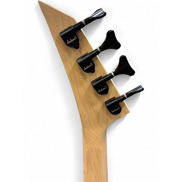 Used Jackson JS1 4 String Neon Green Electric Bass Guitar