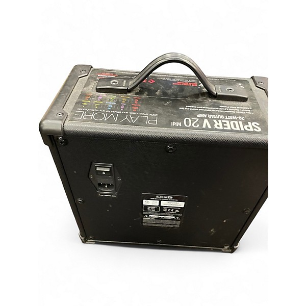Used Line 6 Spider V 20 MkII 20w 1x8 Guitar Combo Amp