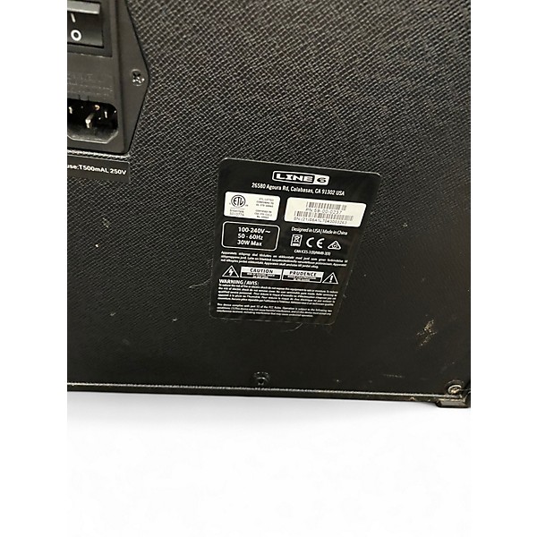 Used Line 6 Spider V 20 MkII 20w 1x8 Guitar Combo Amp