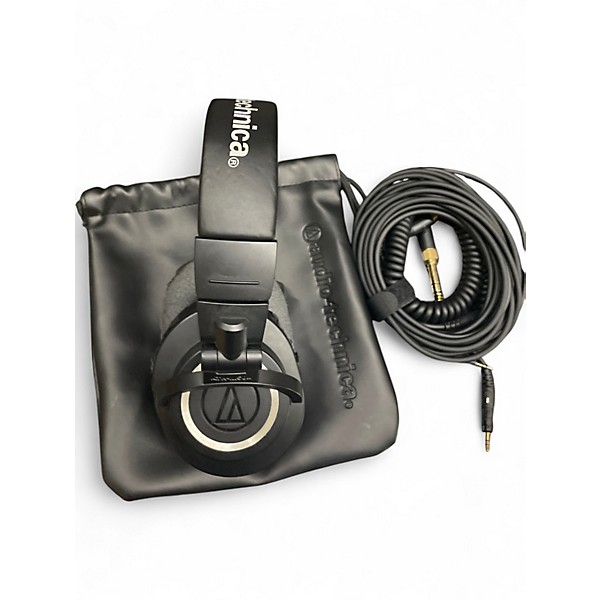 Used Audio-Technica ATH-M50x Studio Headphones