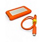 Used Lacie Rugged USB-C External Hard d Drive 1 TB