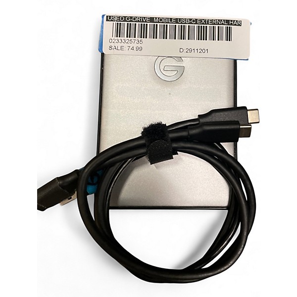 Used G-drive  mobile USB-C External Hard Drive 1 TB