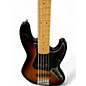 Used Fender Deluxe Active Jazz Bass V 5 String Sunburst Electric Bass Guitar