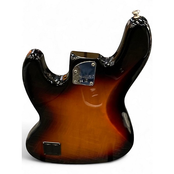 Used Fender Deluxe Active Jazz Bass V 5 String Sunburst Electric Bass Guitar