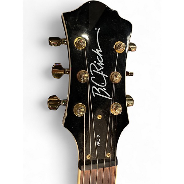 Used B.C. Rich Pro X Mockingbird 2 Color Sunburst Solid Body Electric Guitar