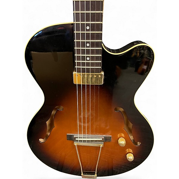 Used Yamaha AEX500 Brown Sunburst Acoustic Electric Guitar