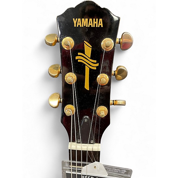 Used Yamaha AEX500 Brown Sunburst Acoustic Electric Guitar