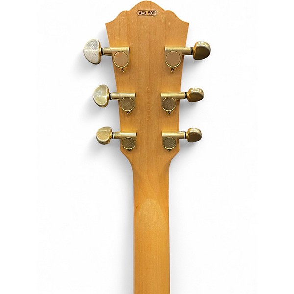 Used Yamaha AEX500 Brown Sunburst Acoustic Electric Guitar