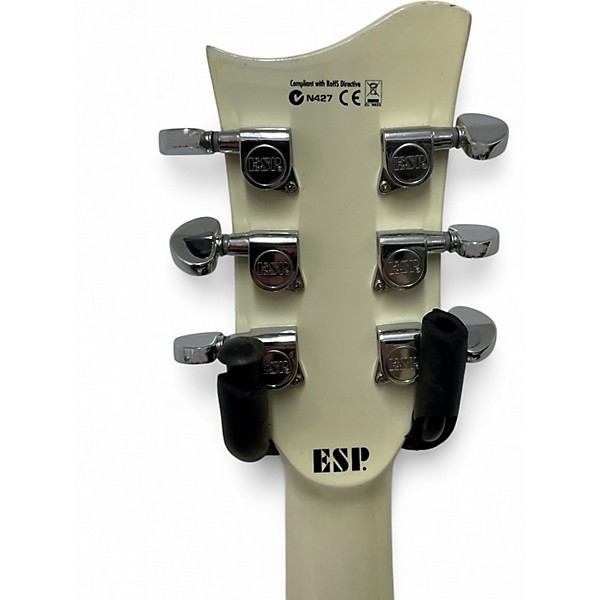 Used ESP Ltd XAC10E Antique White Acoustic Electric Guitar