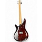 Used Ibanez SR405 5 String Trans Brown Electric Bass Guitar
