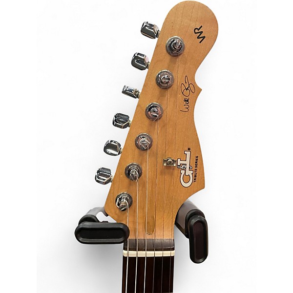 Used G&L WILL RAY TRIBUTE SEE THRU ORANGE Hollow Body Electric Guitar