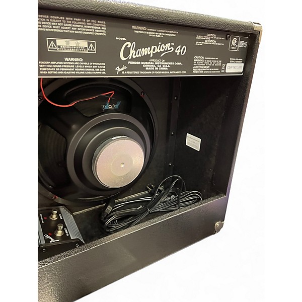 Used Fender Champion 40 Guitar Combo Amp