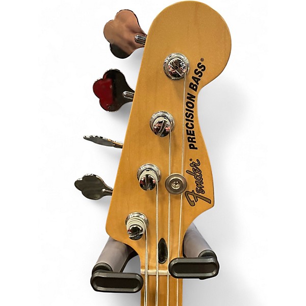 Used Fender Player Precision Bass 2 Tone Sunburst Electric Bass Guitar