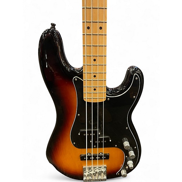 Used Fender Player Precision Bass 2 Tone Sunburst Electric Bass Guitar