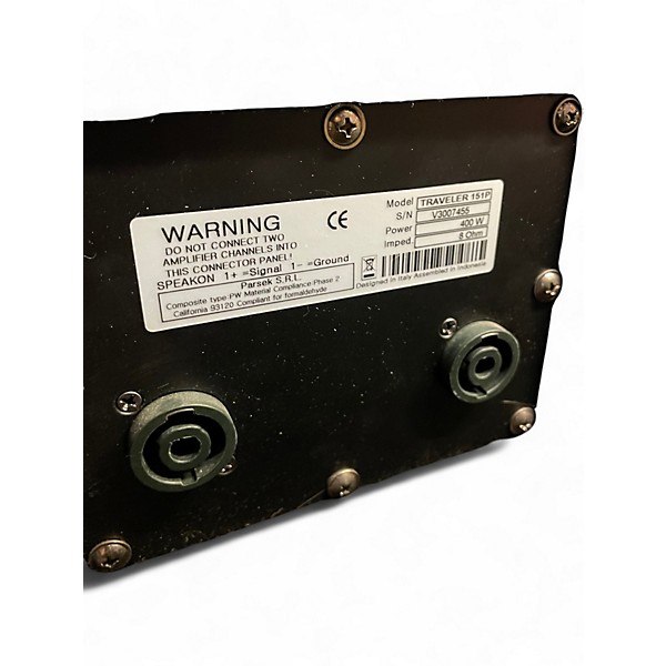 Used Markbass Traveler TRV151P 400W 1x15 Bass Cabinet