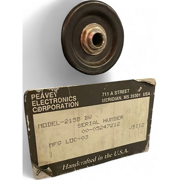 Used Peavey 215D BW Bass Cabinet