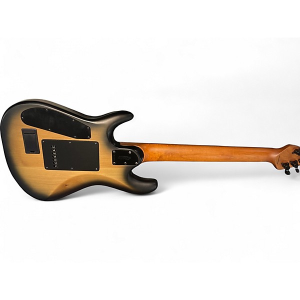 Used Sterling by Music Man Jason Richardson Cutlass 7 natural burl Solid Body Electric Guitar